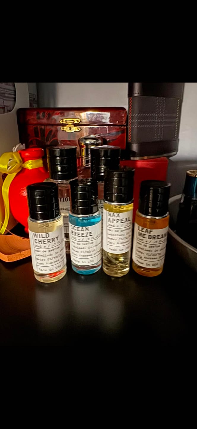Customer photo review of 6 Scents. 1 Affordable Price.