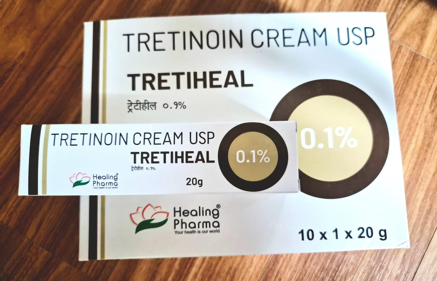 Customer photo review of [트레타힐] 트레티노인  0.1% 20g  <3개, 6개>