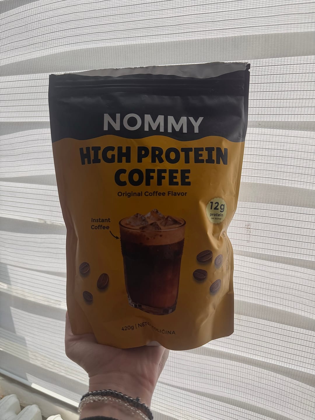 Customer photo review of Nommy™ Proteinska Kafa