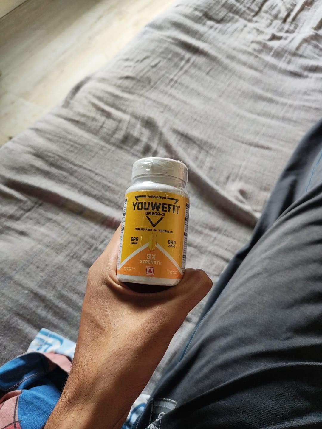 Customer photo review of YouWeFit Omega-3 Fish Oil (60 Capsules), 1250mg