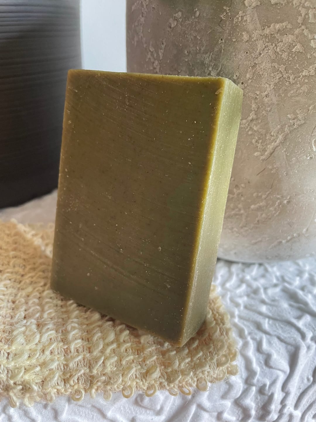 Customer photo review of 3-6% Herbal-Love Haarseife (Tiefenreinigung & schnell fettendes Haar)