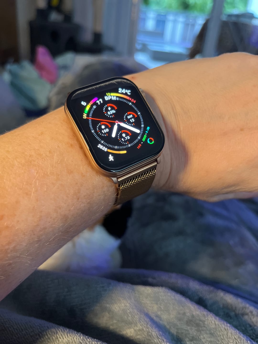 Customer photo review of Milanaise Armband Roségold