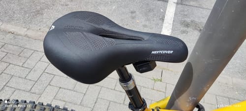 Customer photo review of Fahrradsattel ComfortOne & Sattelbezug CoverPro