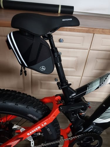 Customer photo review of ComfortSet™ – Fahrradsattel & Sattelstütze mit Federung | Komplett-Set