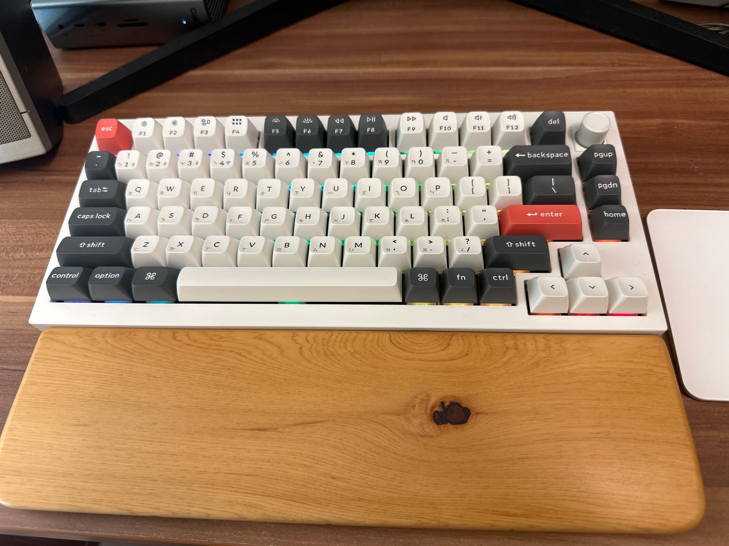 Customer photo review of Keychron Q1 Ultra 8K 無線客製化機械鍵盤(注音版本)