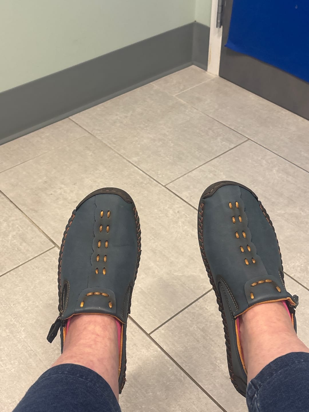 Customer photo review of Barevita Ava | Supportive Slip On Mocassin