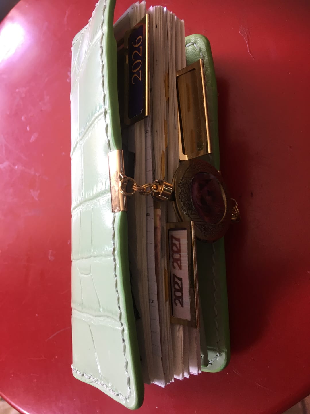 Customer photo review of Mint Clutch
