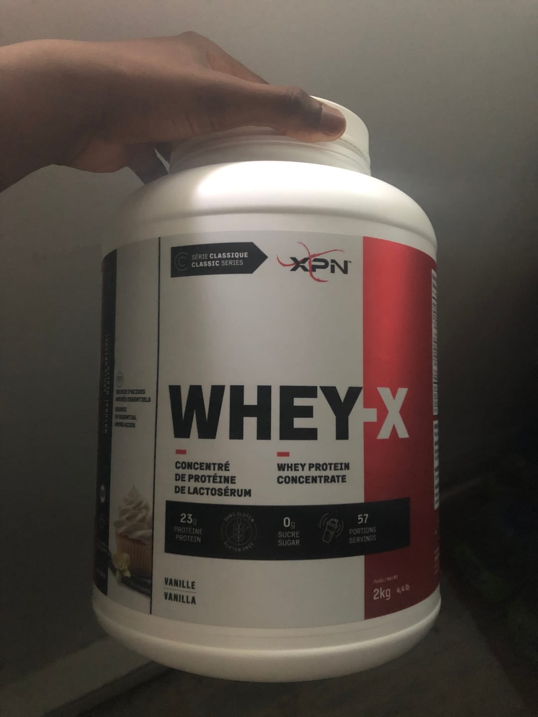 Customer photo review of XPN - Whey-X 4.4lb