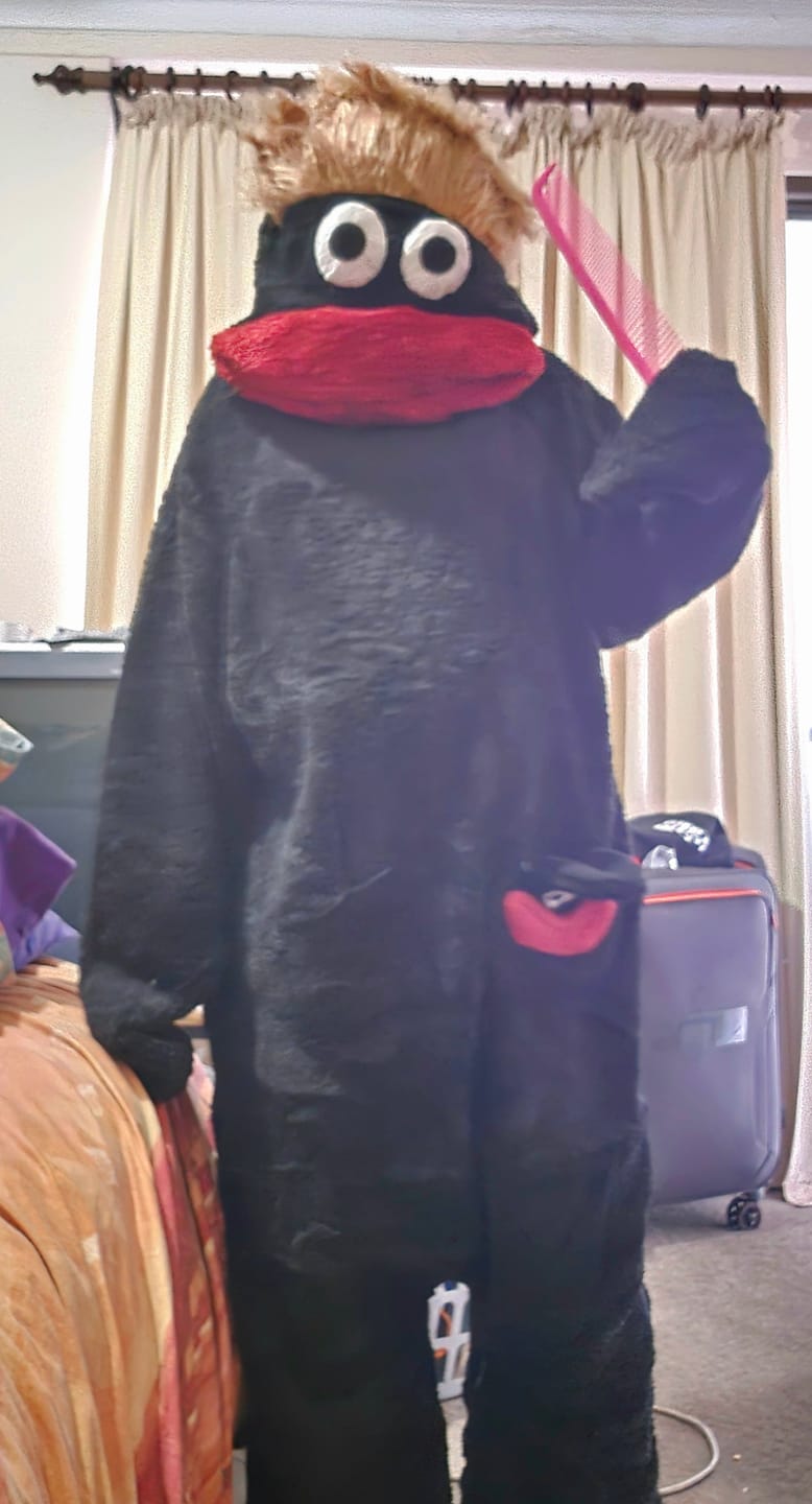 Customer photo review of Snuggo™ Monster Onesie