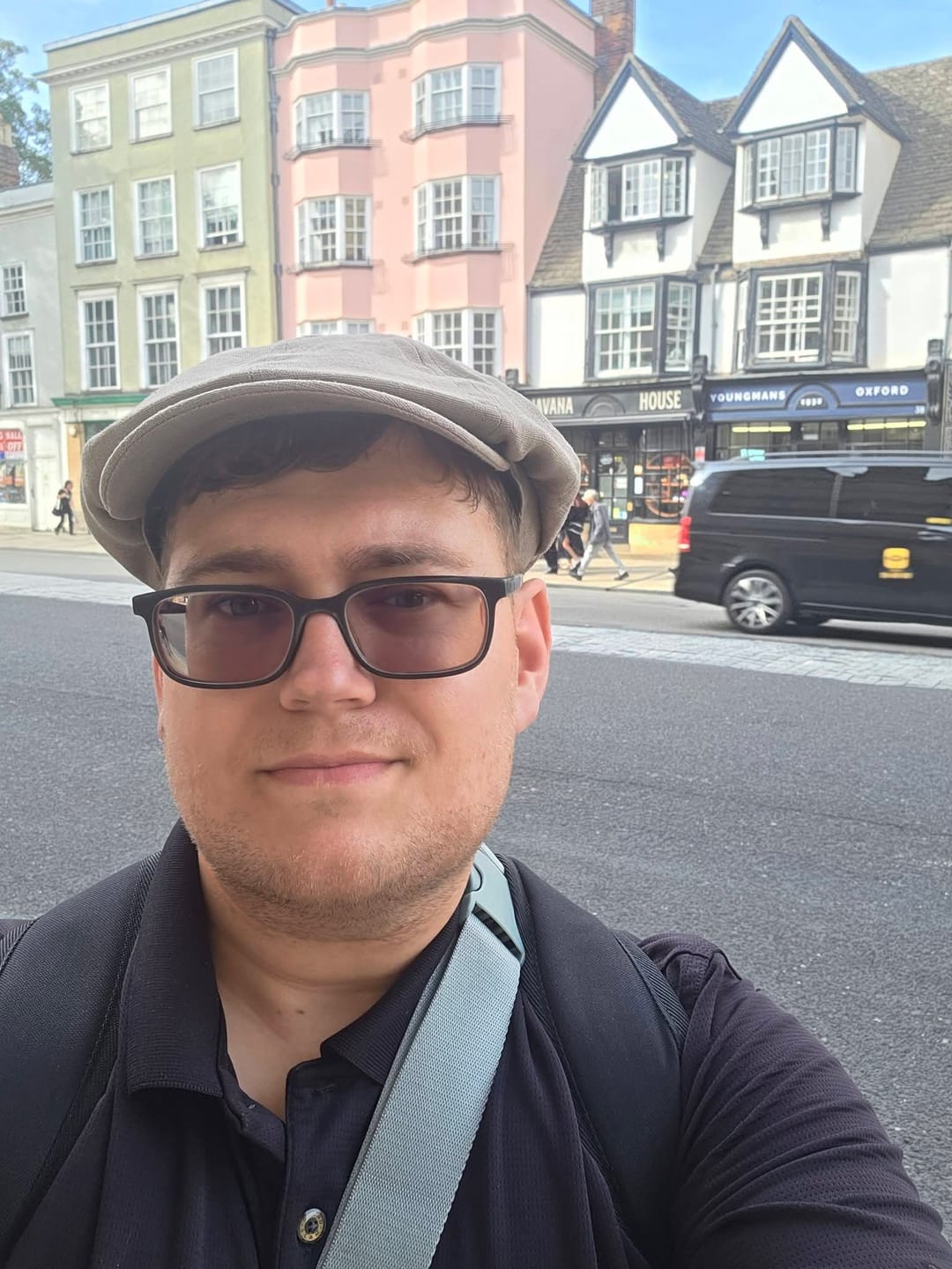 Customer photo review of Linen 'Brooklyn' Bakerboy Cap