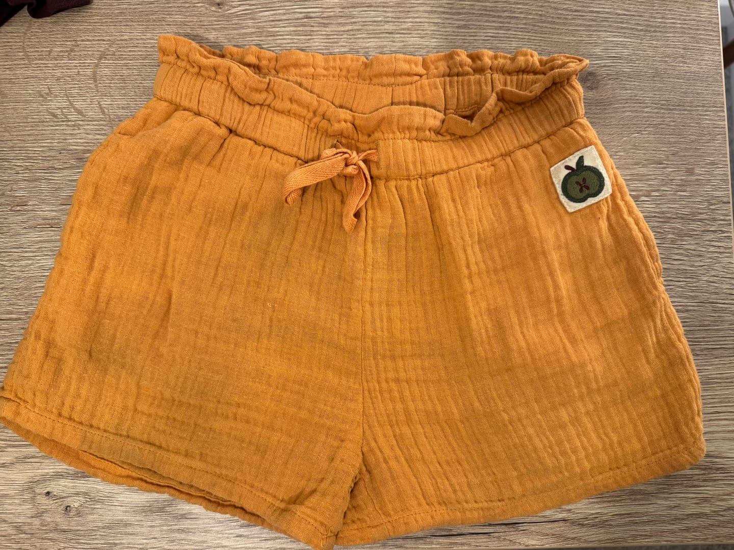 Customer photo review of Golden Ochre By The Sea Shorts