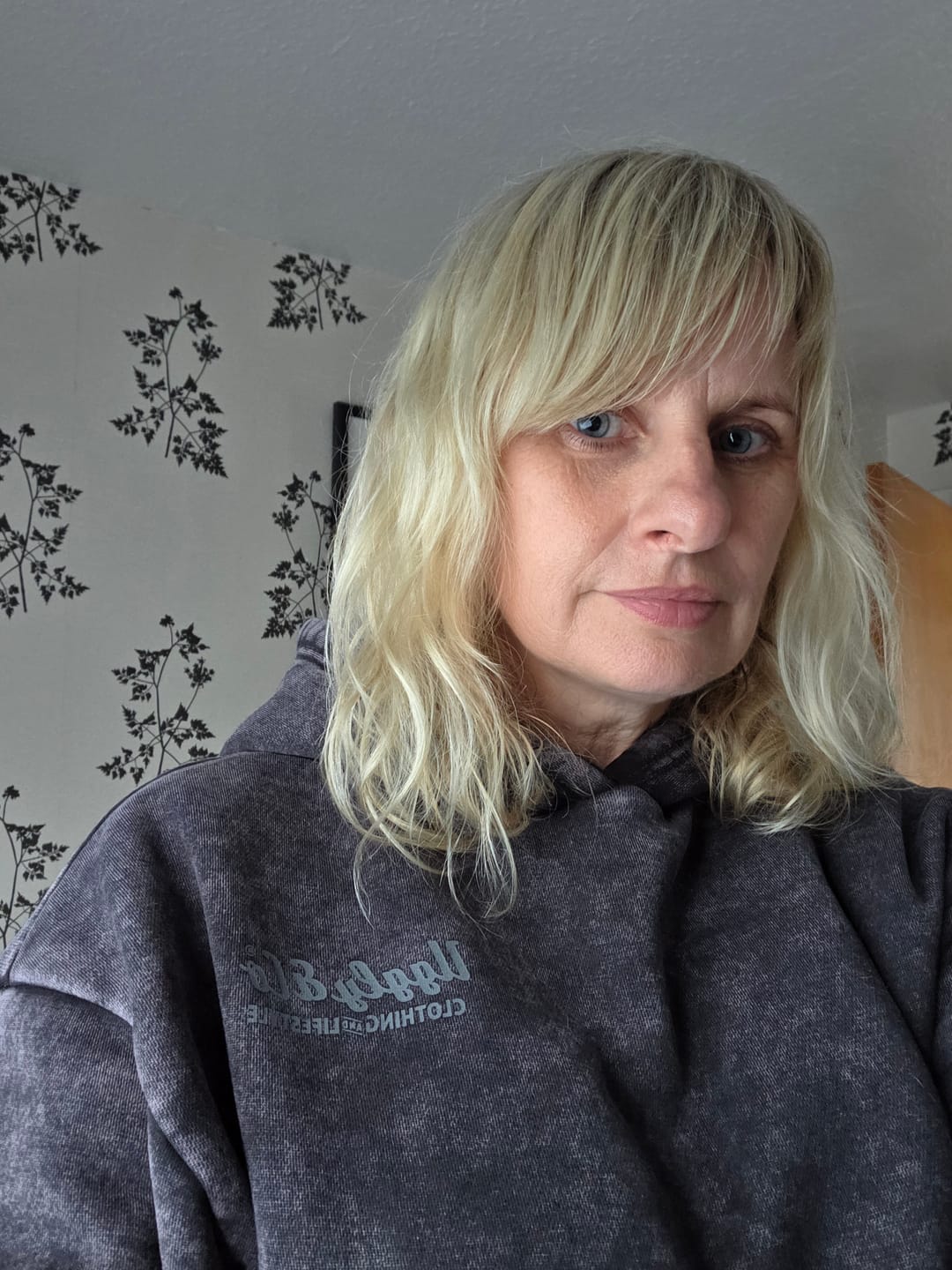 Customer photo review of Black Diamond Acid Wash Hoodie