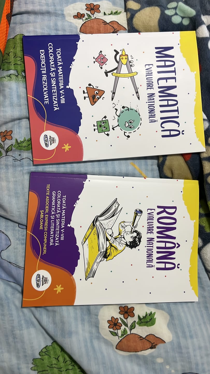 Customer photo review of Pachet Evaluare Națională (Română + Matematică) Bacademia