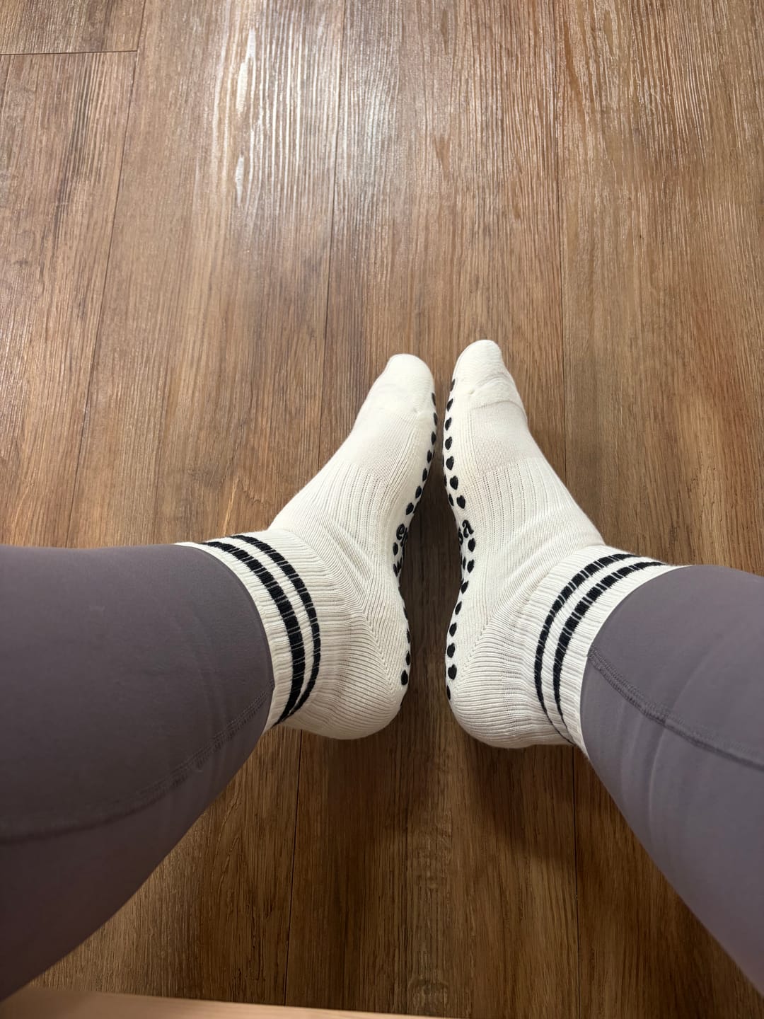 Customer photo review of Grip Stripes - Coconut Cream