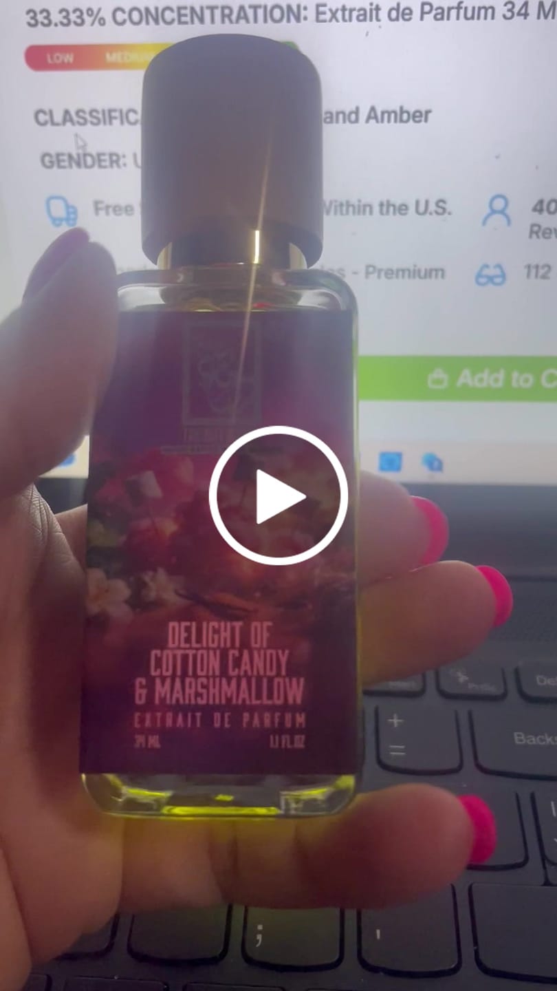 Customer video review of Delight Of Cotton Candy & Marshmallow