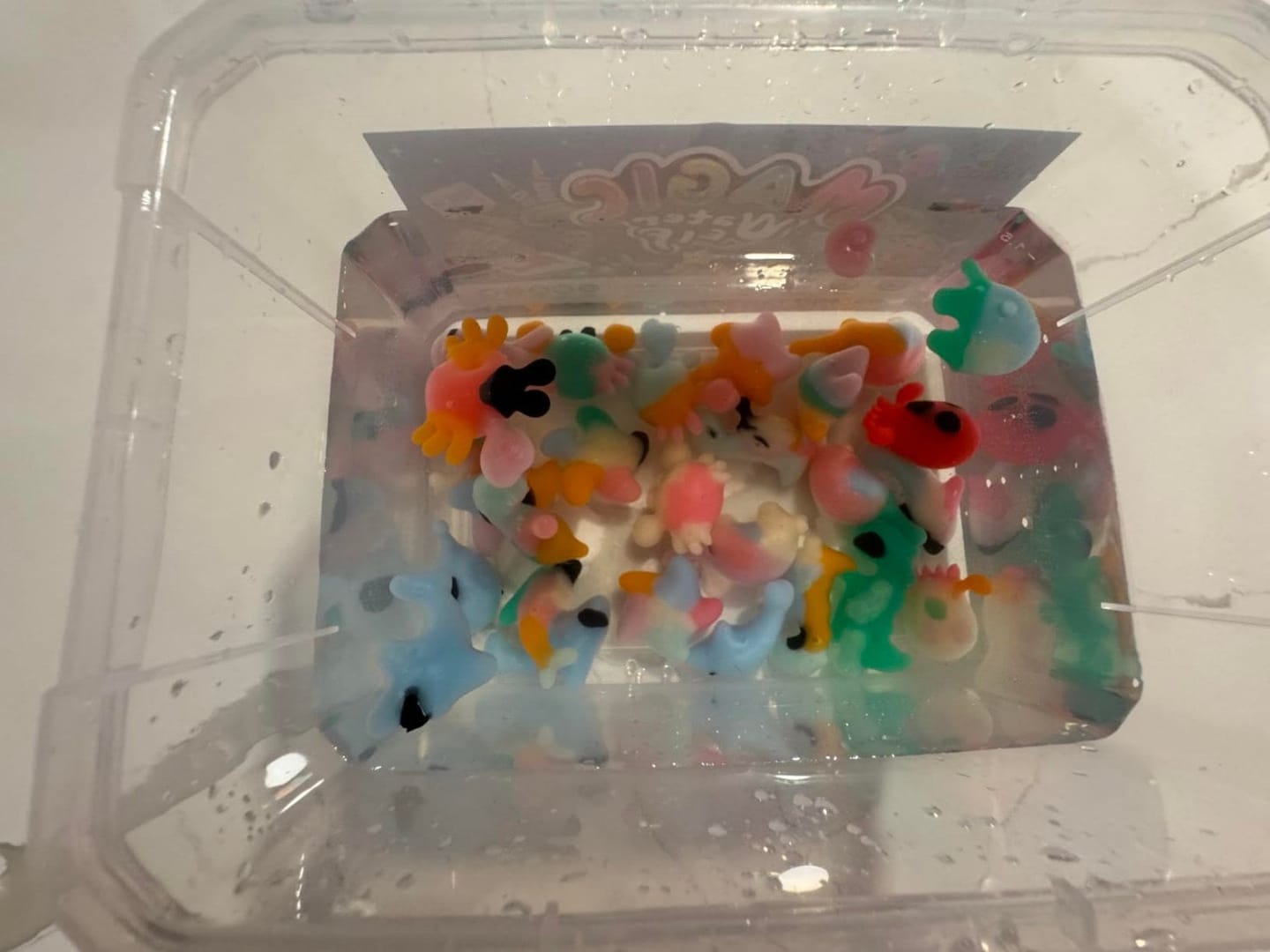 Customer photo review of Wasser Bastelset Meerestiere 3D Figuren | Kreatives DIY Set Kinder Ozean Tiere formen