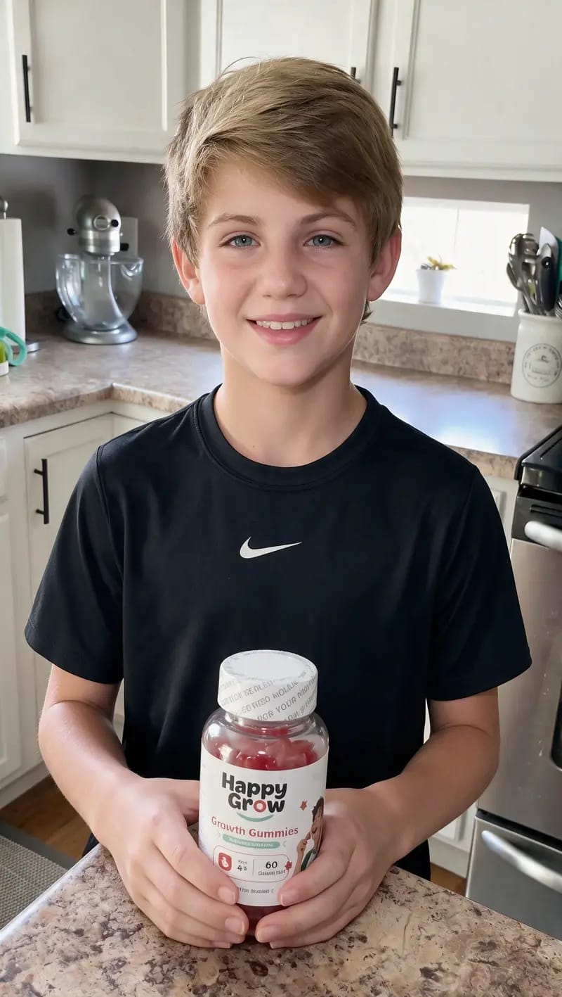 Customer photo review of Growth Gummies