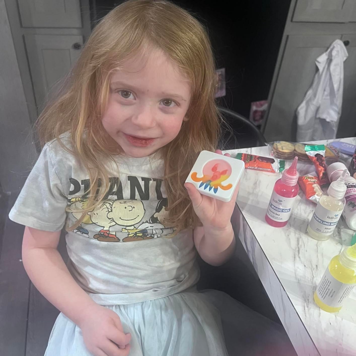 Customer photo review of Wasser Bastelset Meerestiere 3D Figuren | Kreatives DIY Set Kinder Ozean Tiere formen