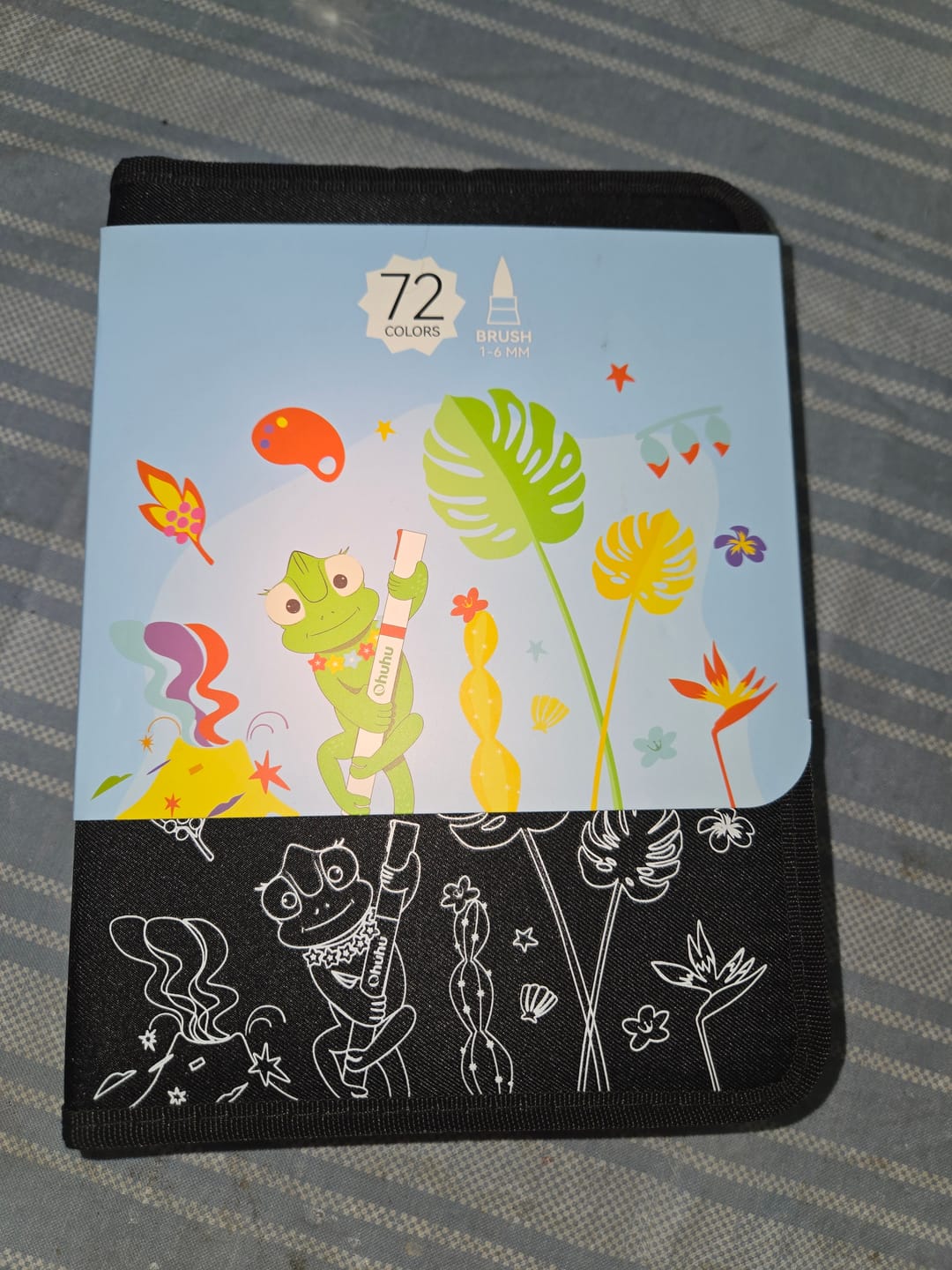 Customer photo review of Ohuhu Nahuku Direct-ink Acrylic Markers