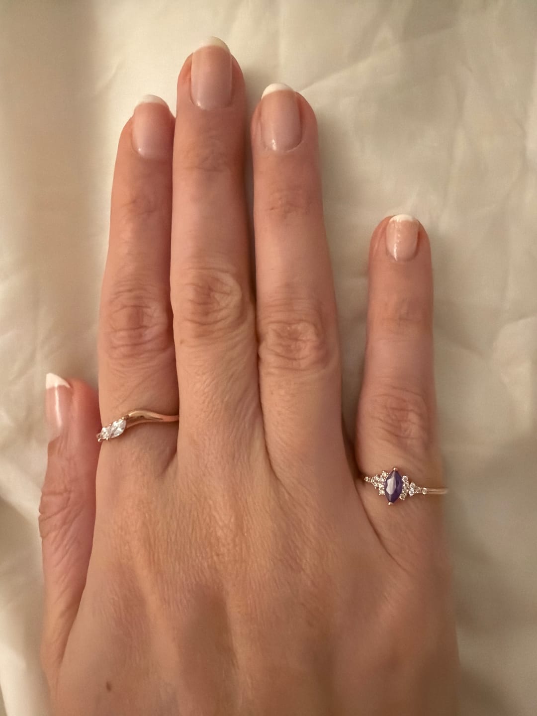 Customer photo review of Luisa D purple