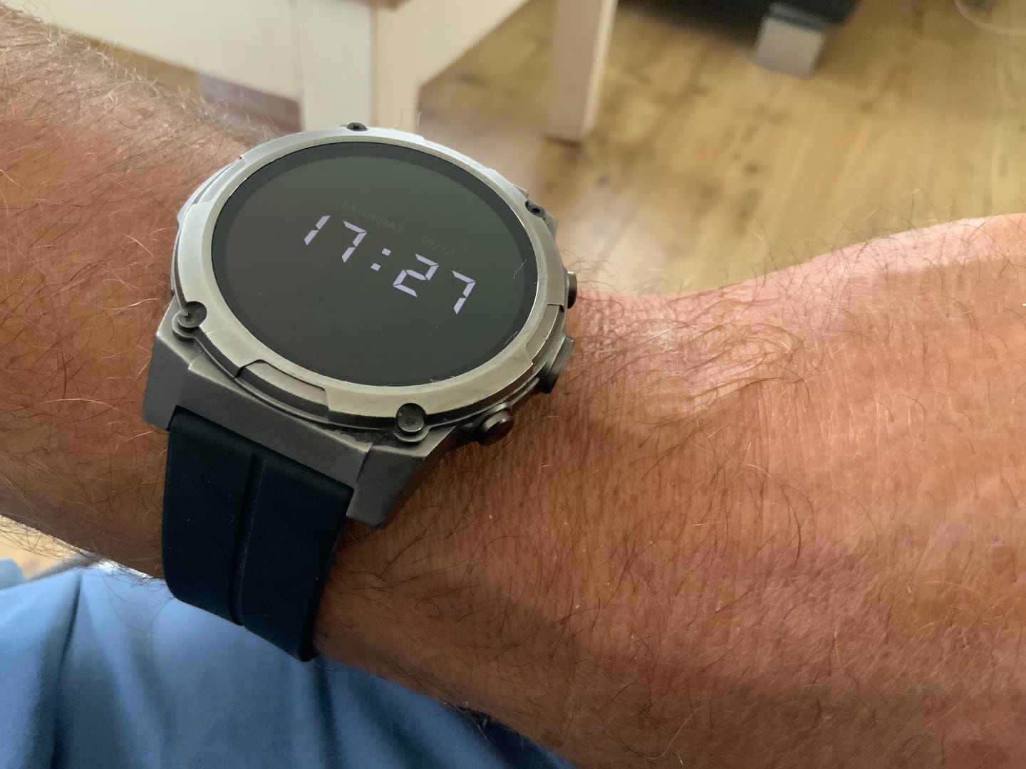 Customer photo review of Sportbandje Zwart