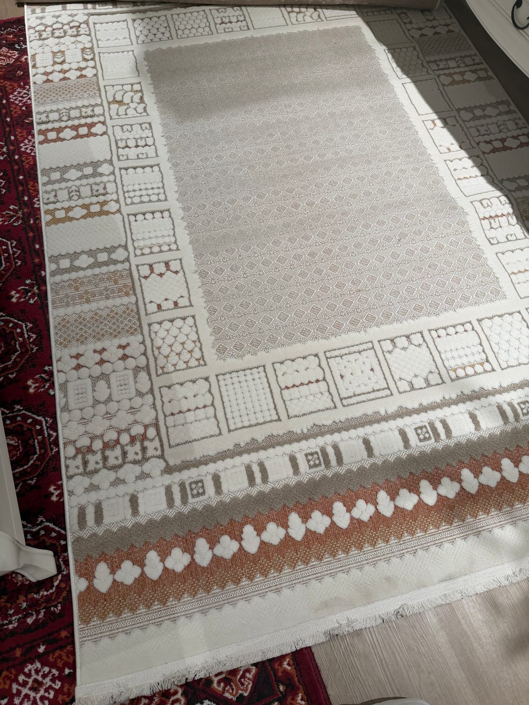 Customer photo review of سجادة بوهيمي - الشرائع