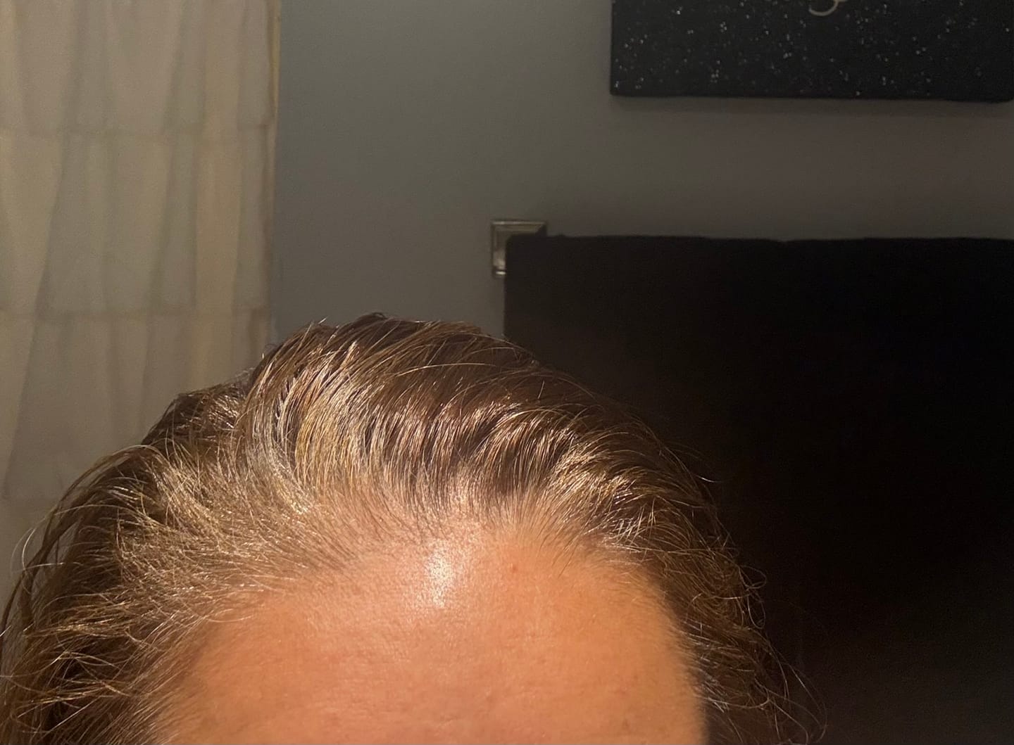 Customer photo review of Instant Dye Shampoo
