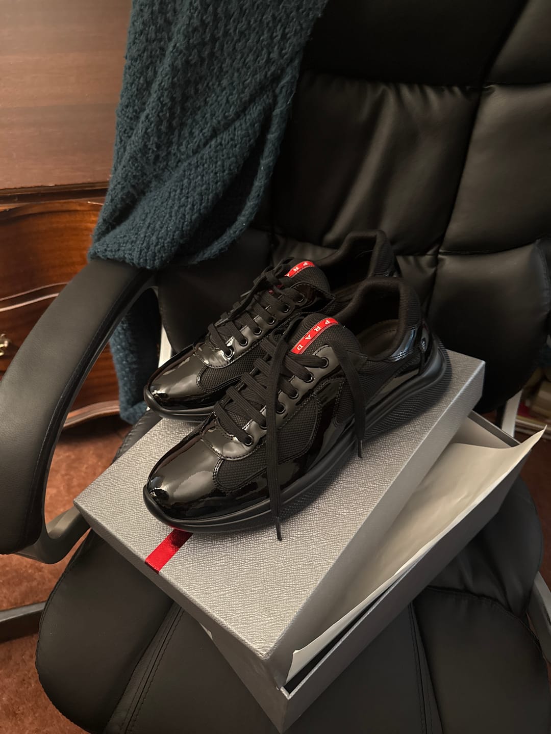 Customer photo review of Prada America's Cup 'Black'