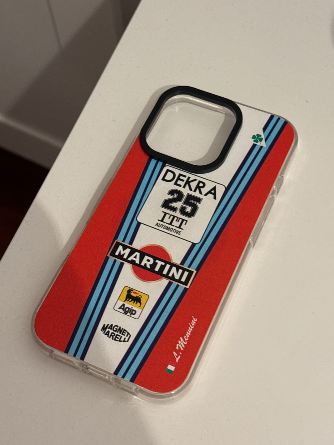 Customer photo review of 155 V6 TI #7 Nannini Alfa Corse DTM 1995 Livery - Individuelle Handyhülle für iPhone