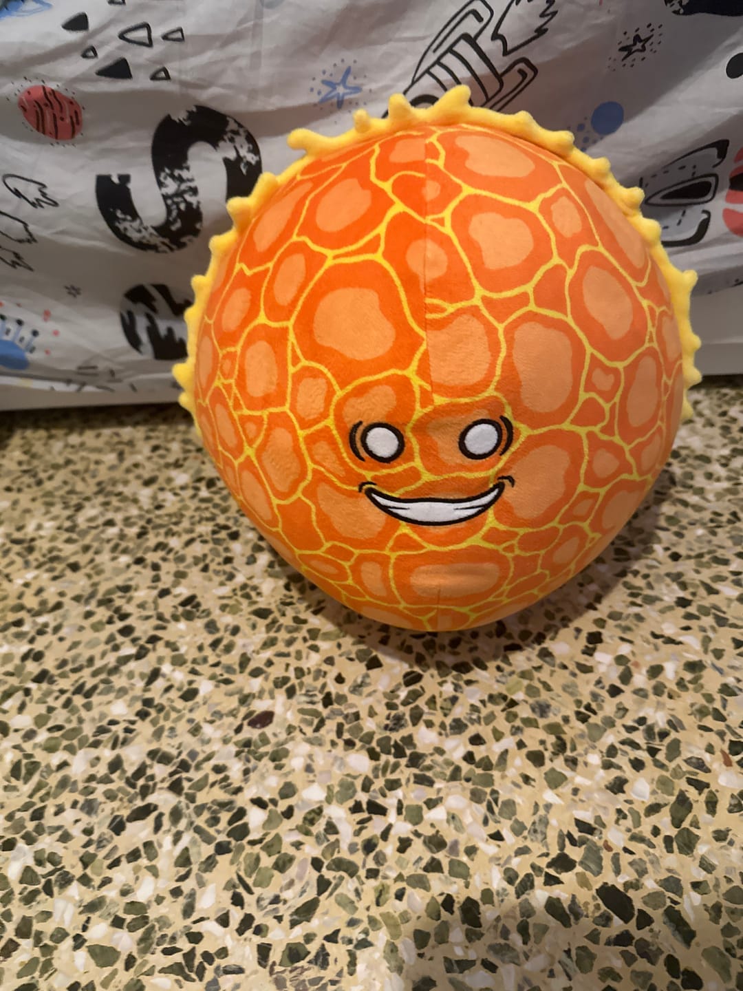 Customer photo review of The SolarBalls Sun Plush