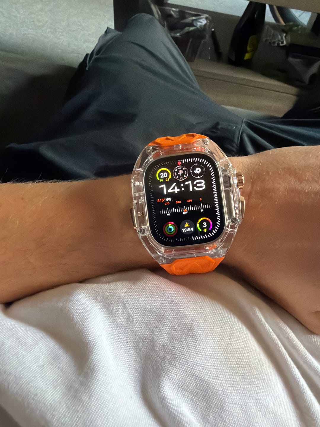 Customer photo review of arktisband Apple Watch Armband "Armor Fusion"