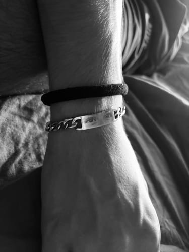 Customer photo review of Bracciale Sguardo D'Amore Unisex