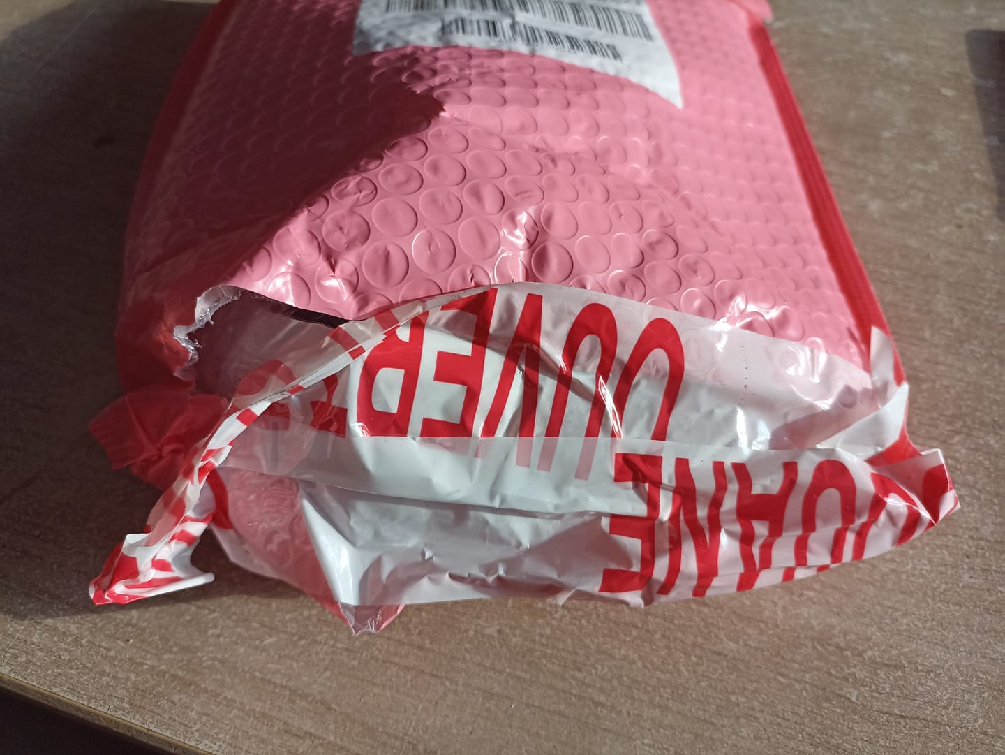 Customer photo review of UNE BROSSE DÉMÊLANTE ANTI-CASSE