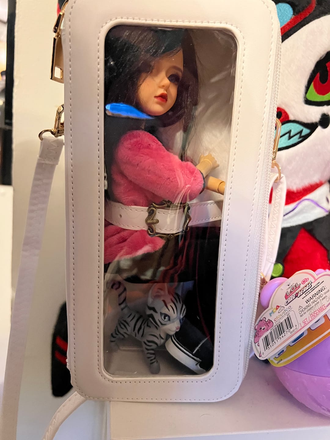 Customer photo review of HEARTBEAT MOMENT Walk The Doll Bag