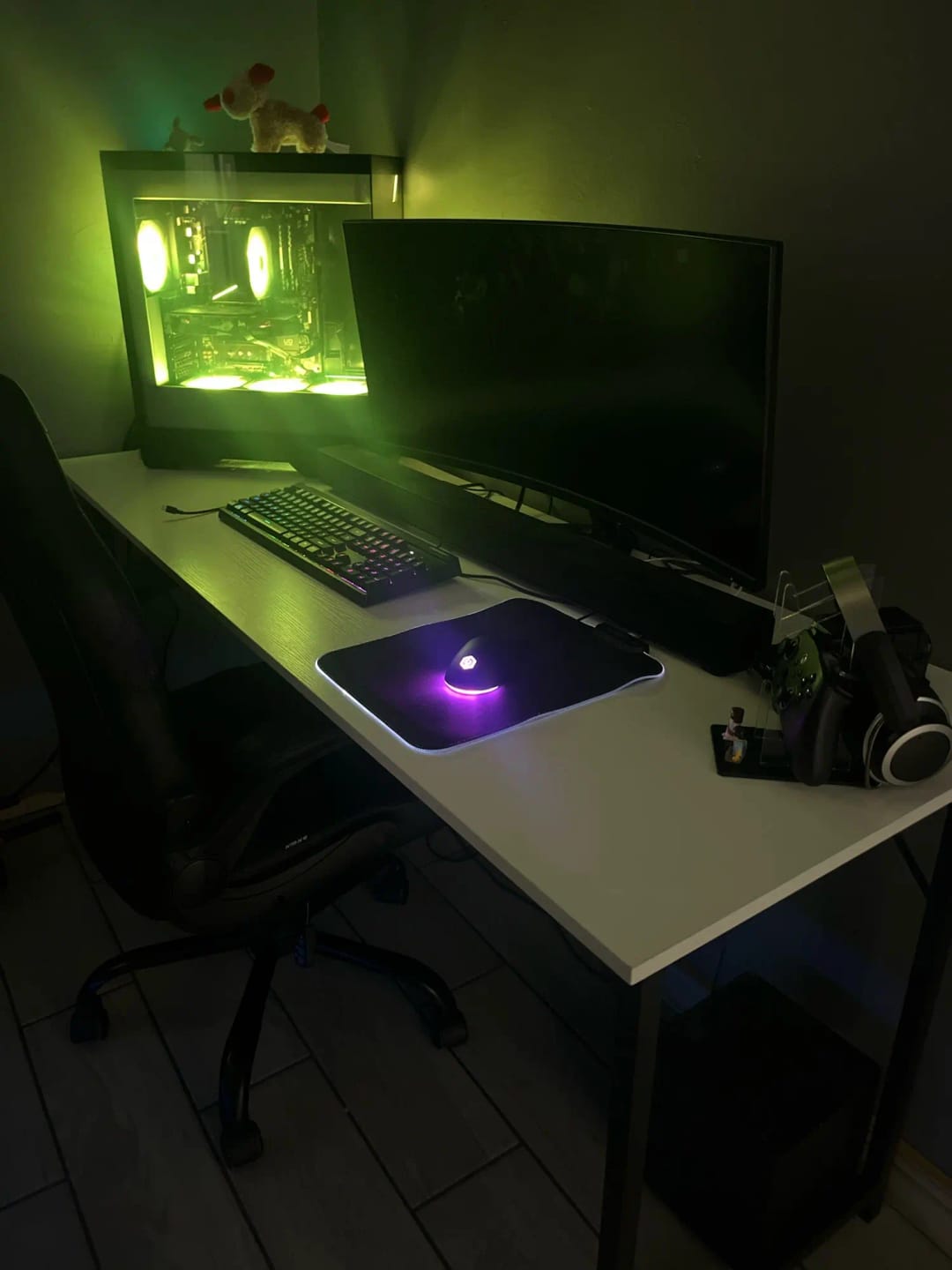 Customer photo review of Computer Desk, Modern Home Office