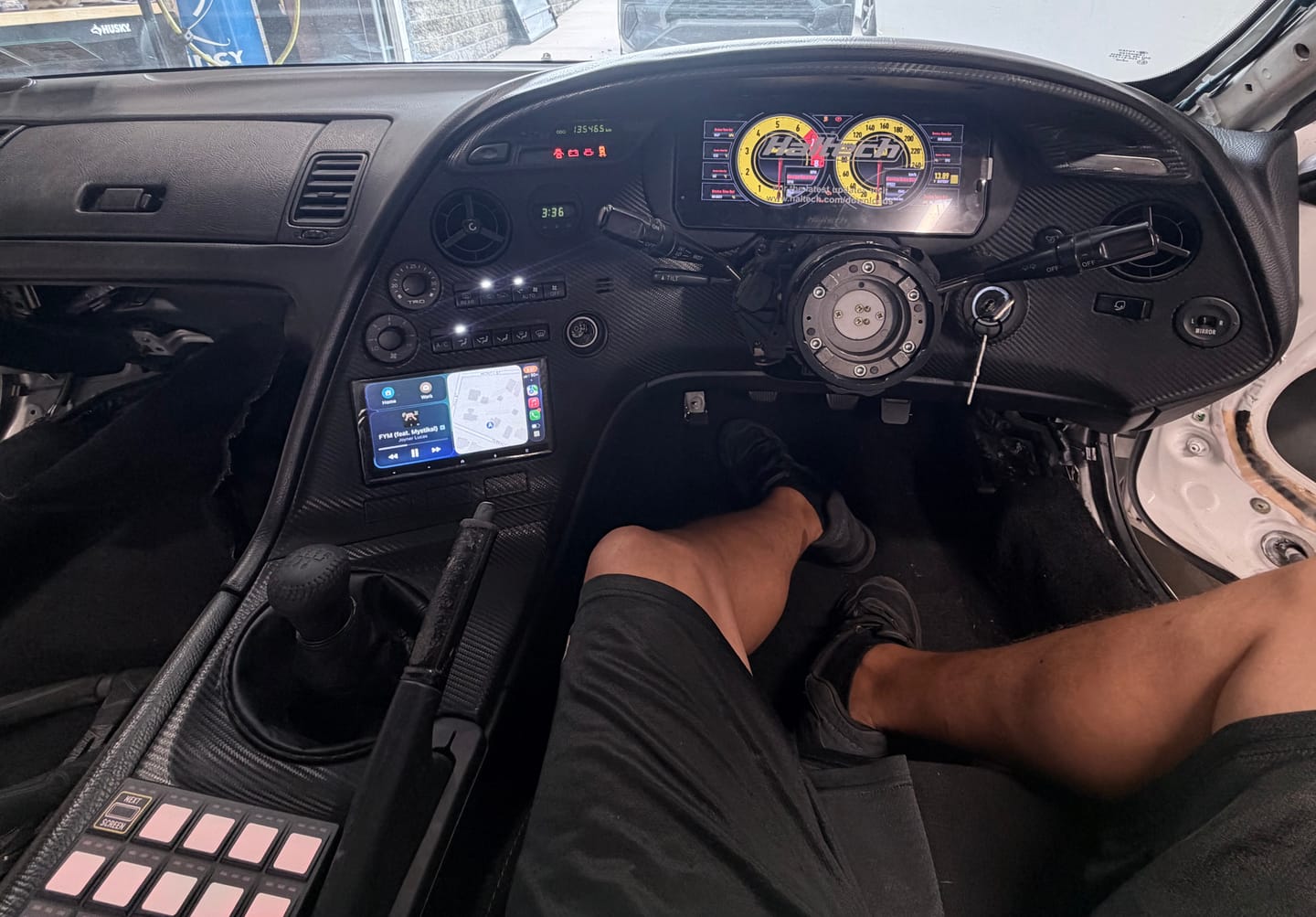 Customer photo review of Toyota Supra MK4 Series 1 JZA80 93-98 Dash Mount