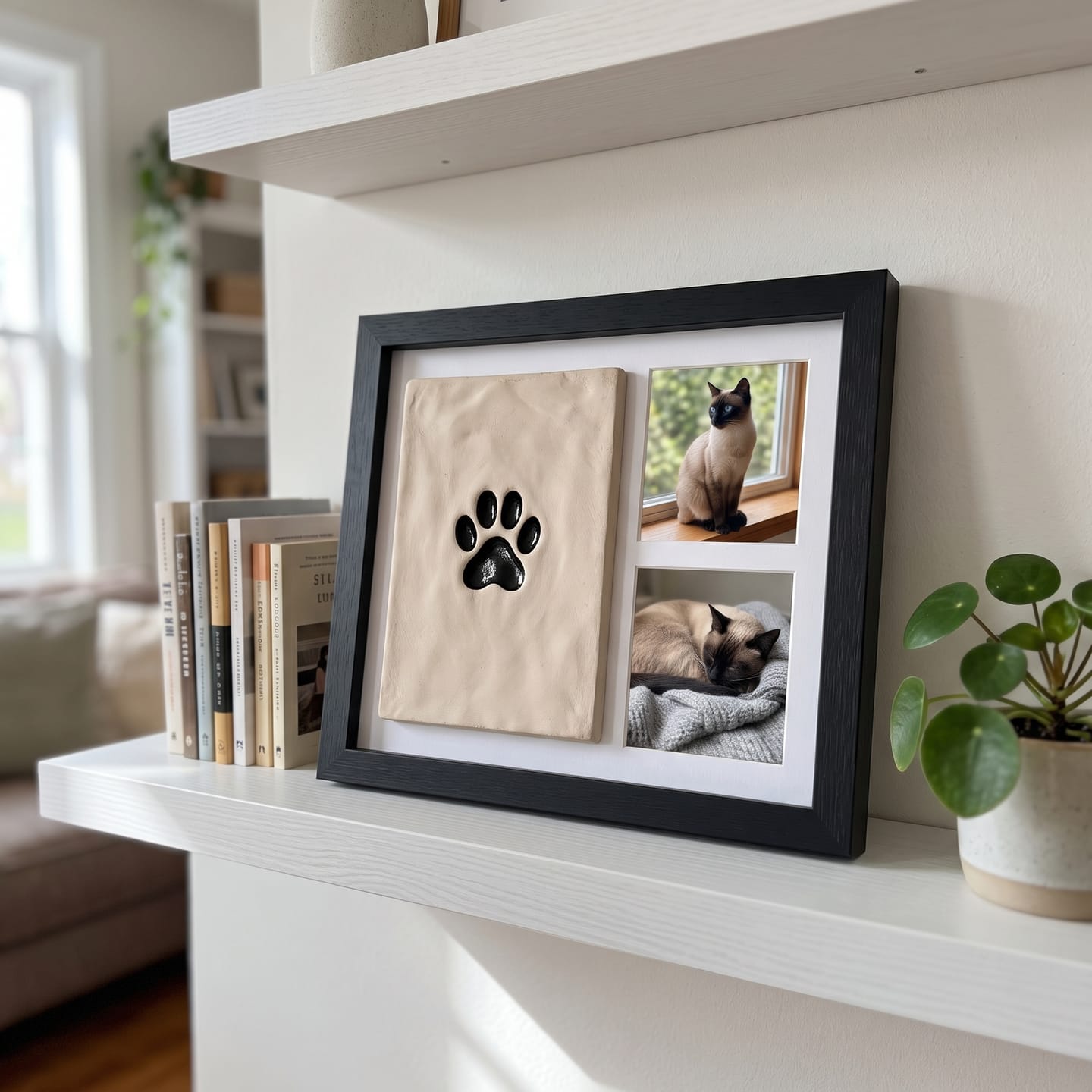 Customer photo review of Marco Huella de Gato en Arcilla