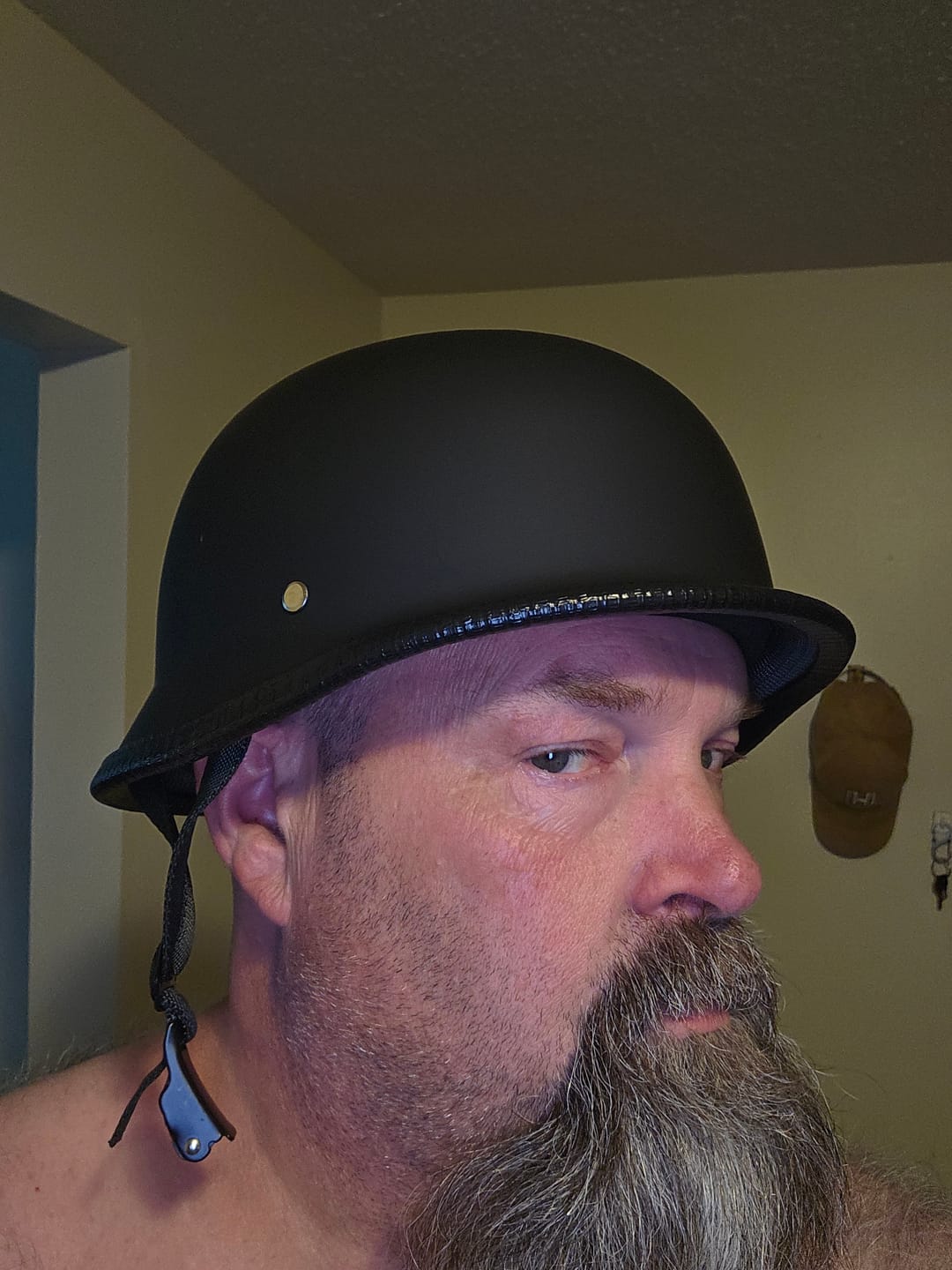 Customer photo review of Lightweight Mayan DOT Germanator Helmet / Matte Black
