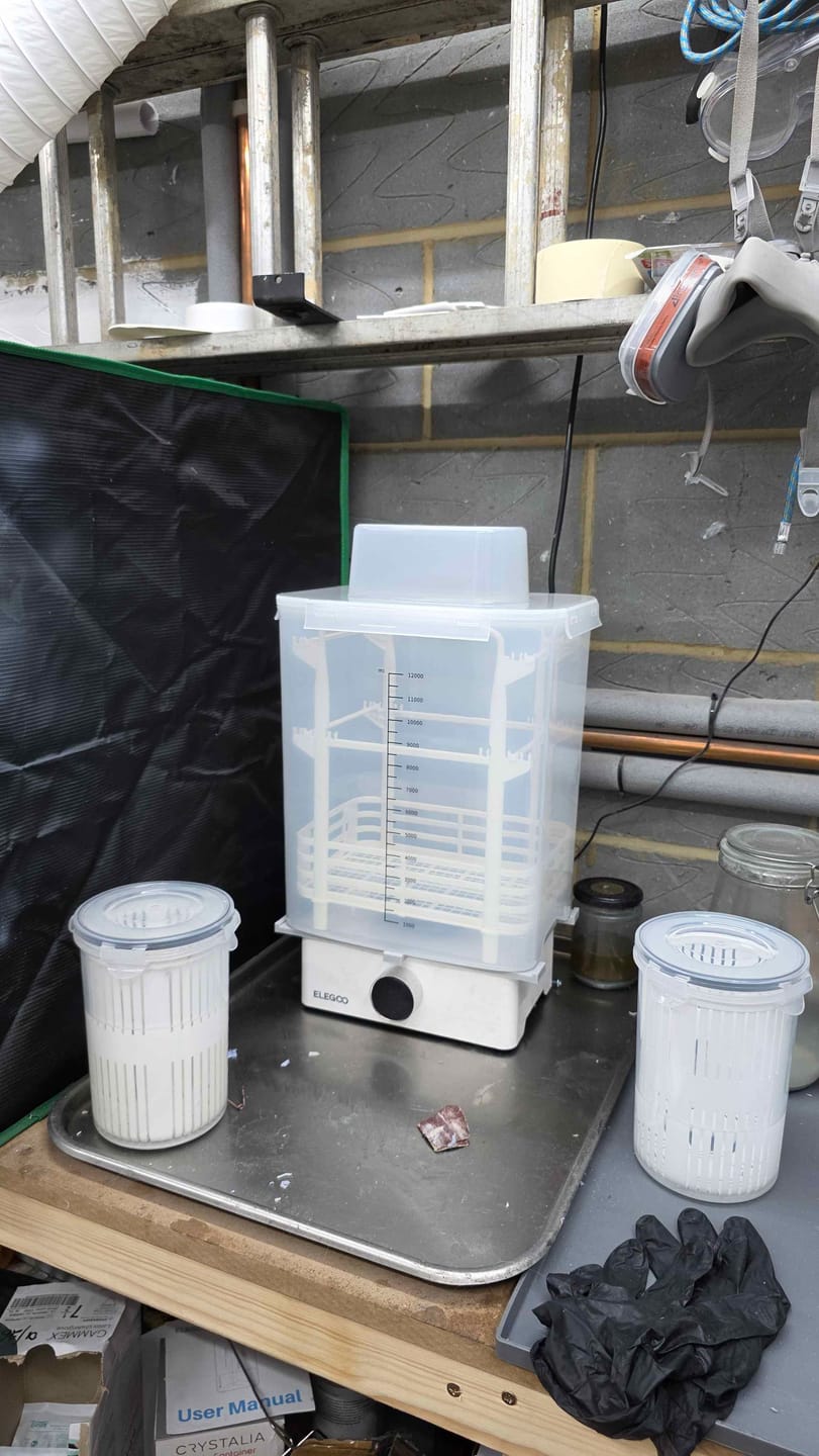 Customer photo review of Sealed Washing Container