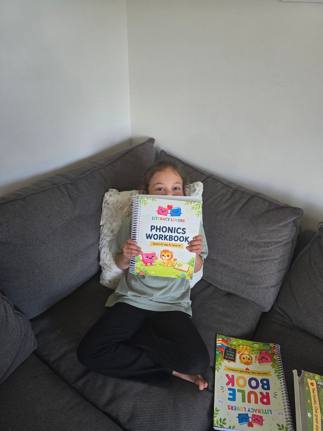 Customer photo review of Phonics Workbook