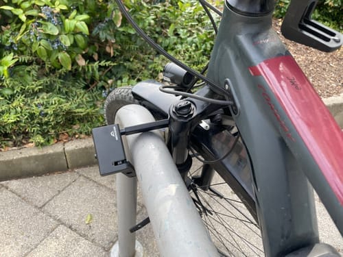Customer photo review of Faltschloss mit SteelSecure-Technologie