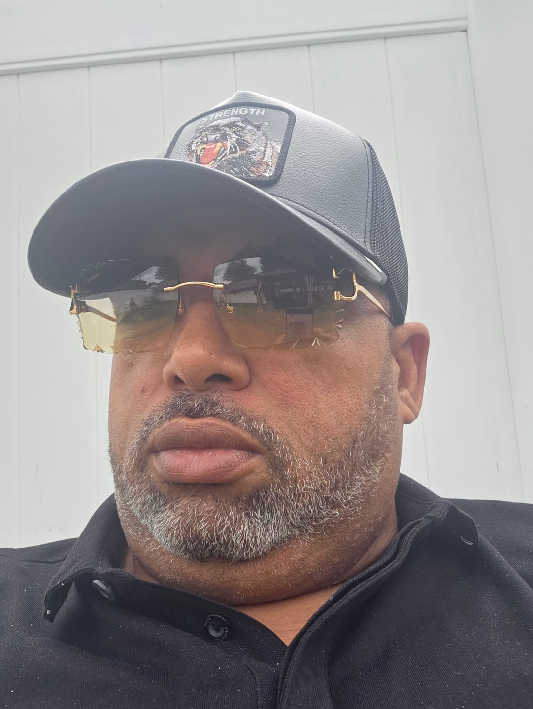 Customer photo review of Big C wire sunglasses