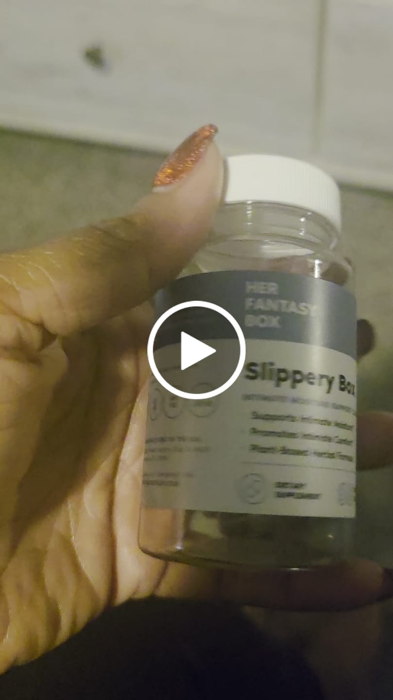 Customer video review of Slippery Box - Extra Moisture Support Capsules