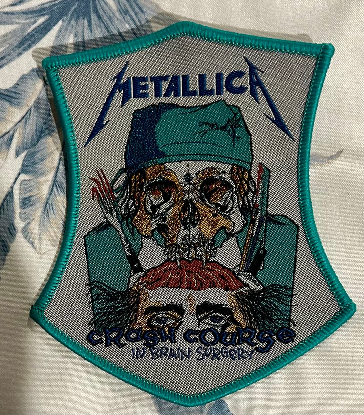 Customer photo review of Metallica - Crash Course in Brain Surgery - Patch