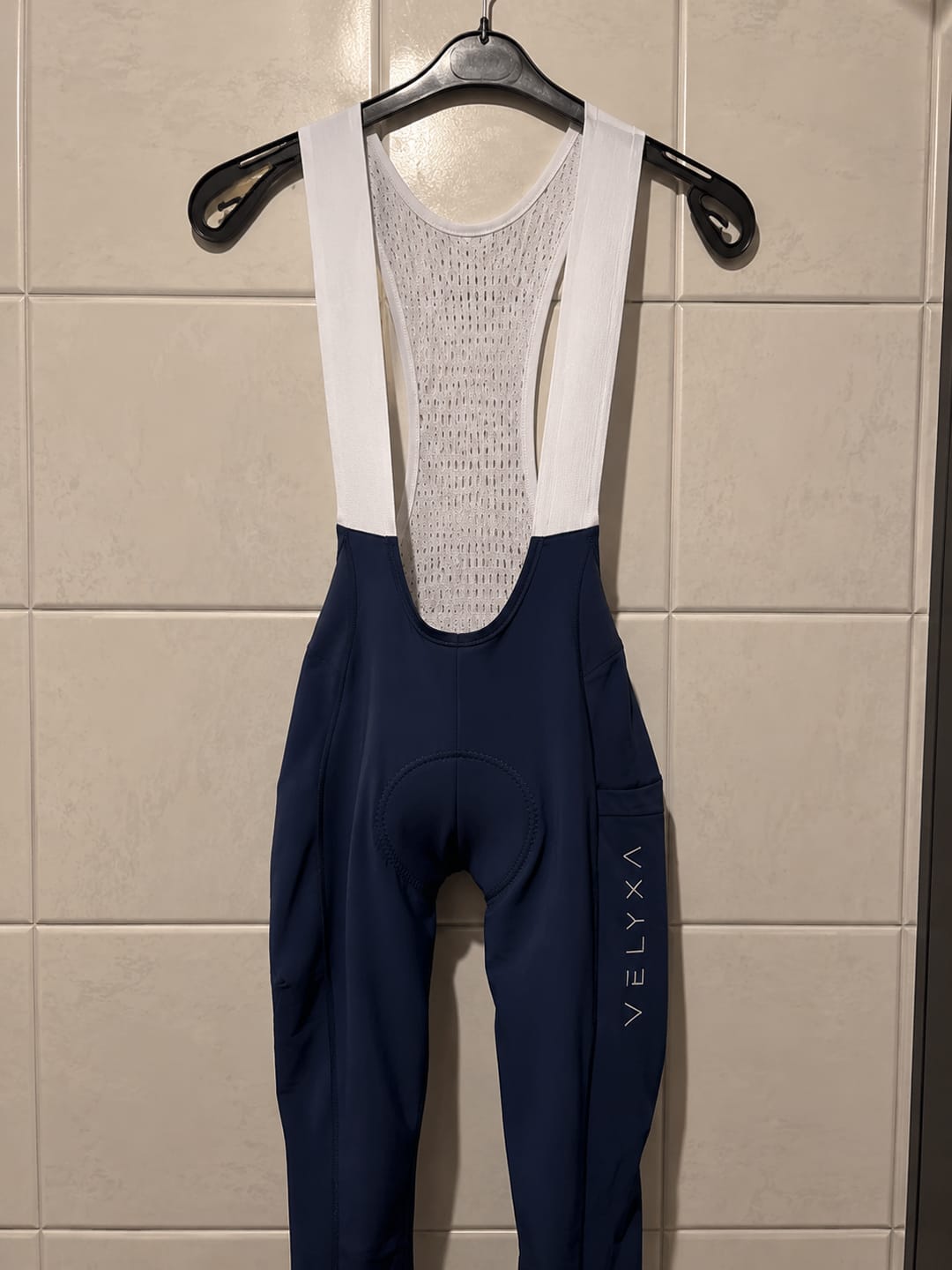 Customer photo review of Collant thermique cyclisme femme bleu marine - Core 2
