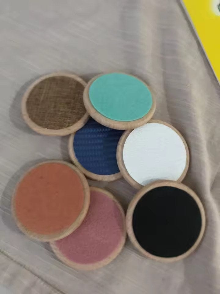 Customer photo review of Montessori Tastscheiben Sensorikspielzeug | Textur Matching Taktiles Lernspielzeug Kleinkind