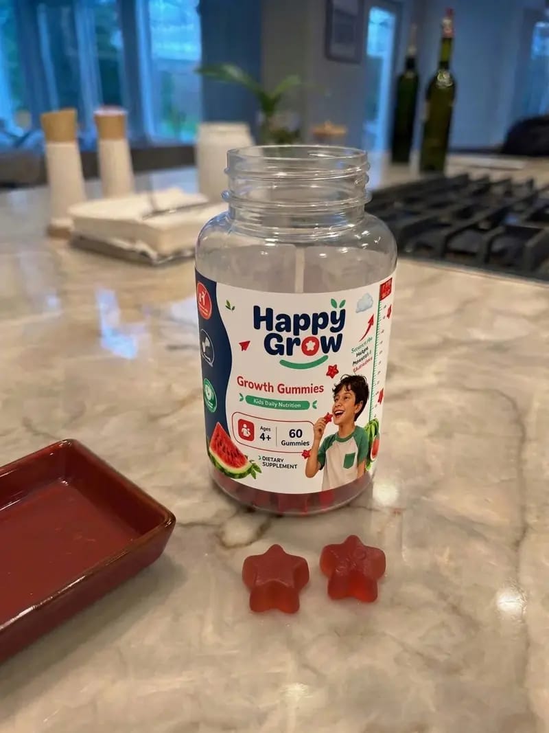 Customer photo review of Growth Gummies