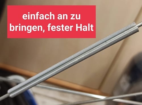 Customer photo review of Speichenreflektoren - Patentierte 360° Sichtbarkeit