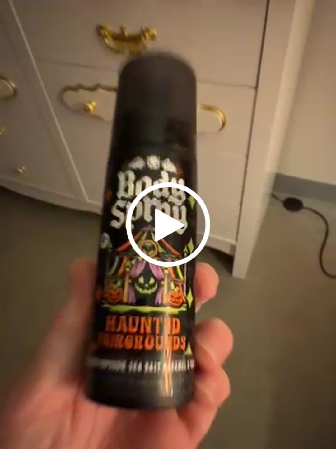 Customer video review of Haunted Fairgrounds Body Spray