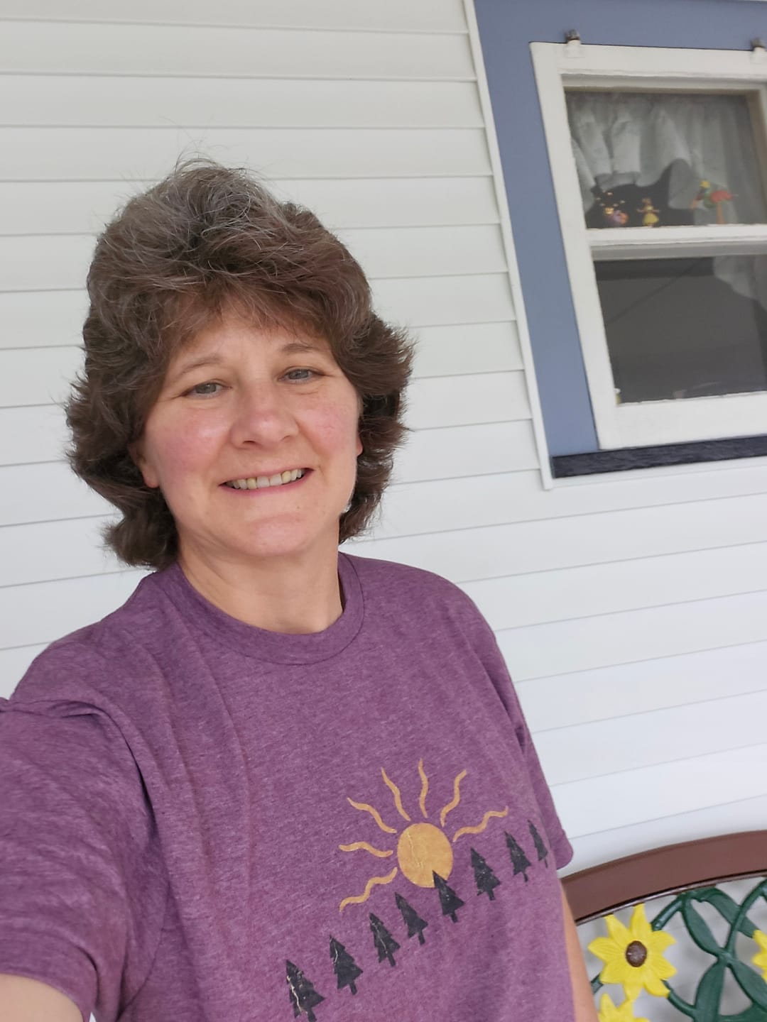 Customer photo review of Sunset Signal T-Shirt